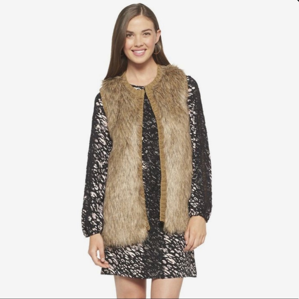 New COZY Fur vest
